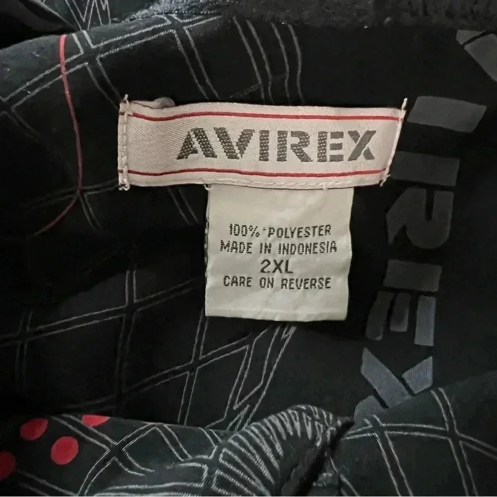 Mens Avirex Button Down Short Sleeve - Picture 3 of 5